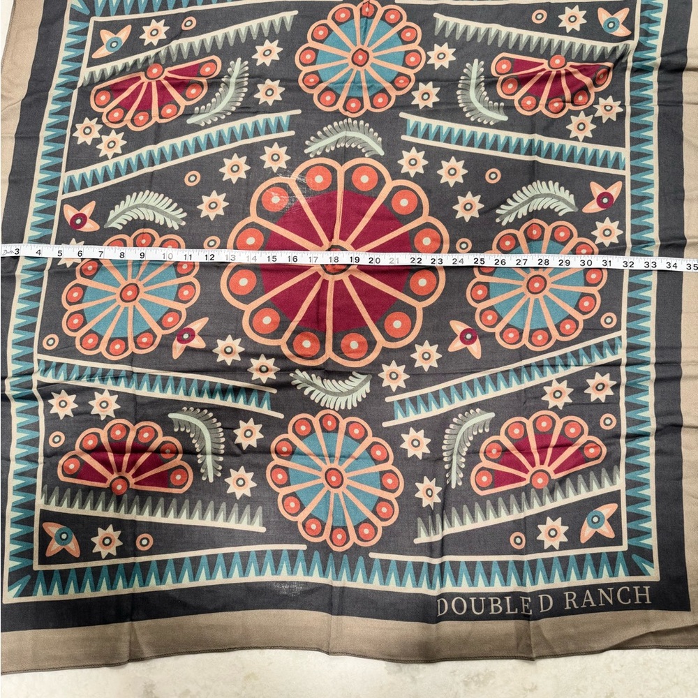 Double D Ranch Multicolor Geometric Scarf